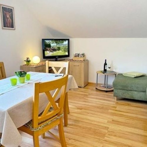 Wohnzimmer in der Ferienwohnung Nr. 1 - Wohnzimmer in der Ferienwohnung Nr. 1 -