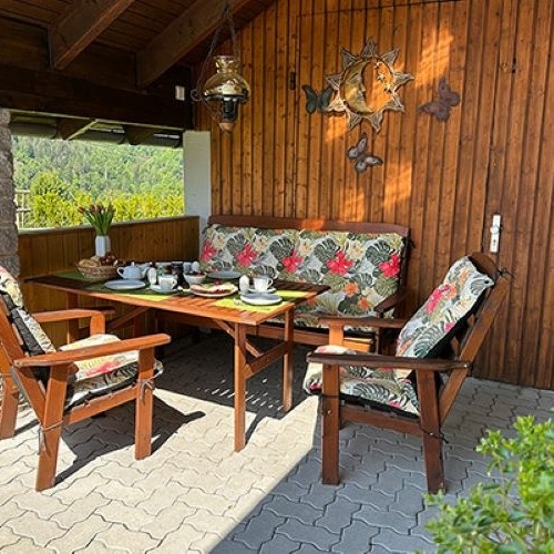 Der überdachte Freisitz - Der überdachte Freisitz -